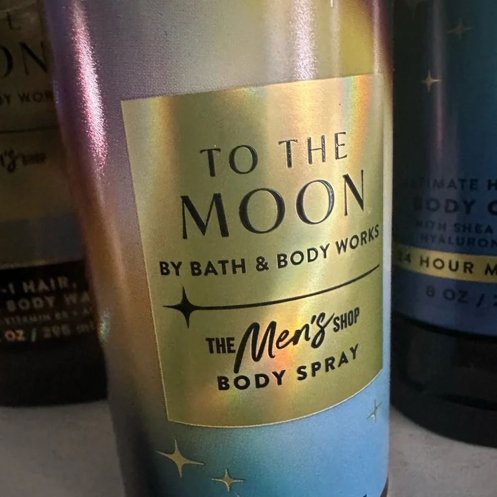 Bath & Body Works To The Moon MENS collection
